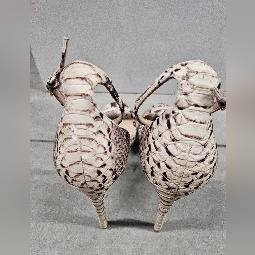 Steve Madden Python Print Heel Size 9 - image 5